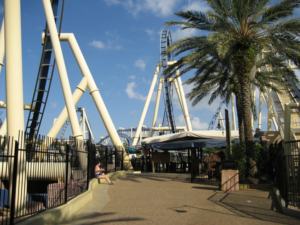 Busch Gardens Tampa Montu Roller Coaster