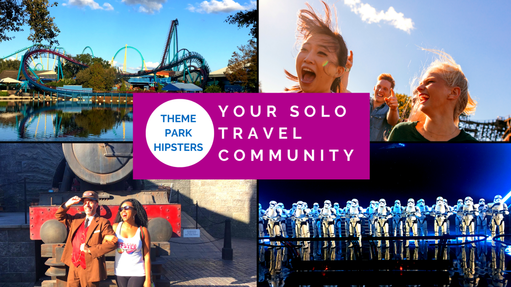 ThemeParkHipster Community Group on Facebook. Keep reading to learn how to have the best Universal Orlando Solo Trip for Travelers going to theme parks alone.