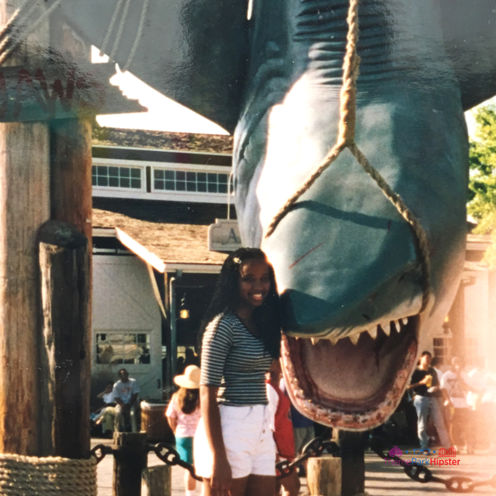 Jaws Bruce the Shark 1999 Universal Studios Florida. Keep reading for more Halloween Horror Nights rumors and secrets! #universalorlando
