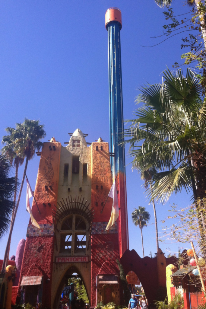Busch Gardens Falcon's Fury Drop Tower. One of the must do at Busch Gardens Tampa.