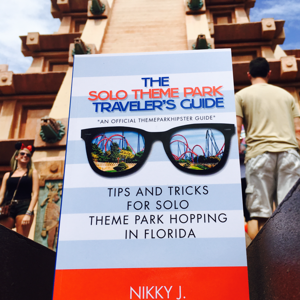 The Solo Theme Park Traveler's Guide Book by NikkyJ for a Solo Disney Trip.