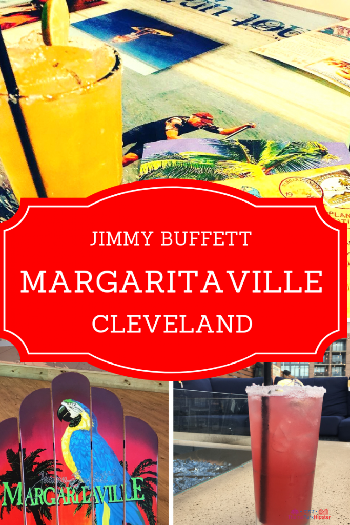 Review of Margaritaville in Cleveland, Ohio. Delicious lime margarita with comfy lounge chairs.