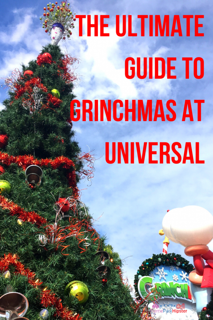 Grinchmas Christmas at Universal Orlando Resort