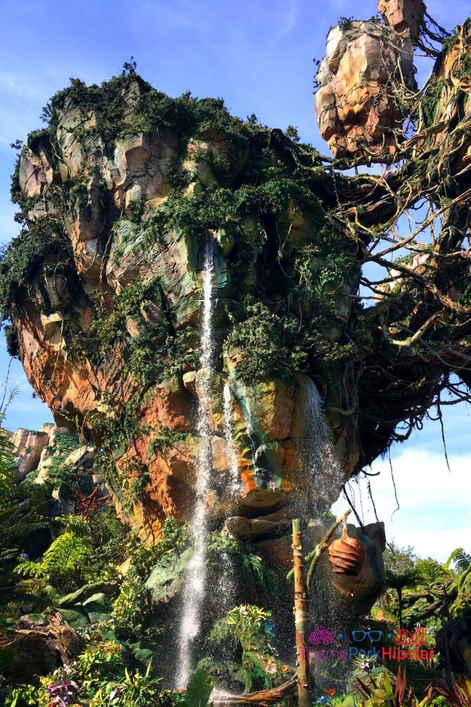 Animal Kingdom World of Avatar Floating Trees in Pandora. Keep reading to get the best Animal Kingdom rides for solo travel to Disney World.