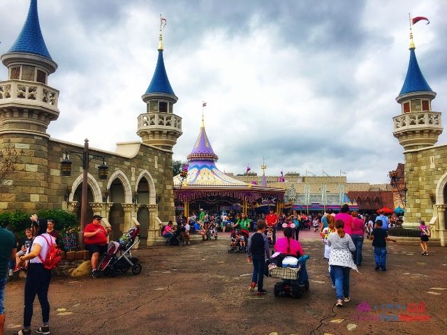 Magic Kingdom New Fantasyland Carousel 