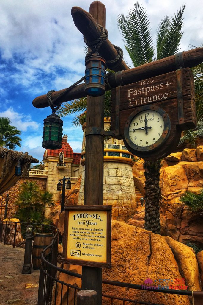 New Fantasyland at Magic Kingdom Fantasyland Under the Sea Ride Entrance