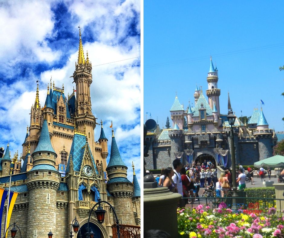 Disneyland vs Disney World Castles. Keep reading to get the best days to go to Disneyland and Disney California Adventure and how to use the 2024 Disneyland Crowd Calendar.