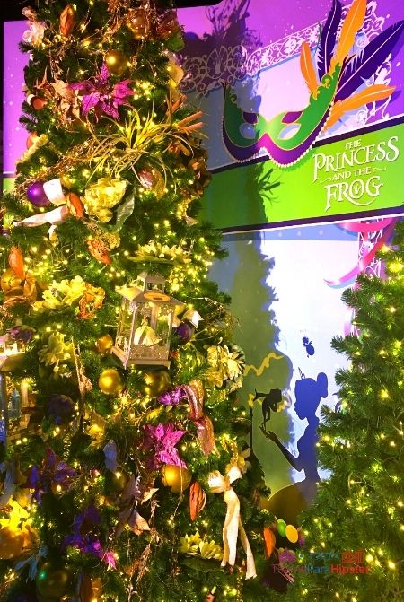 Disney Springs Christmas Tree Trail Princess and the Frog. Keep reading to get the full guide on Christmas at Disney Springs!