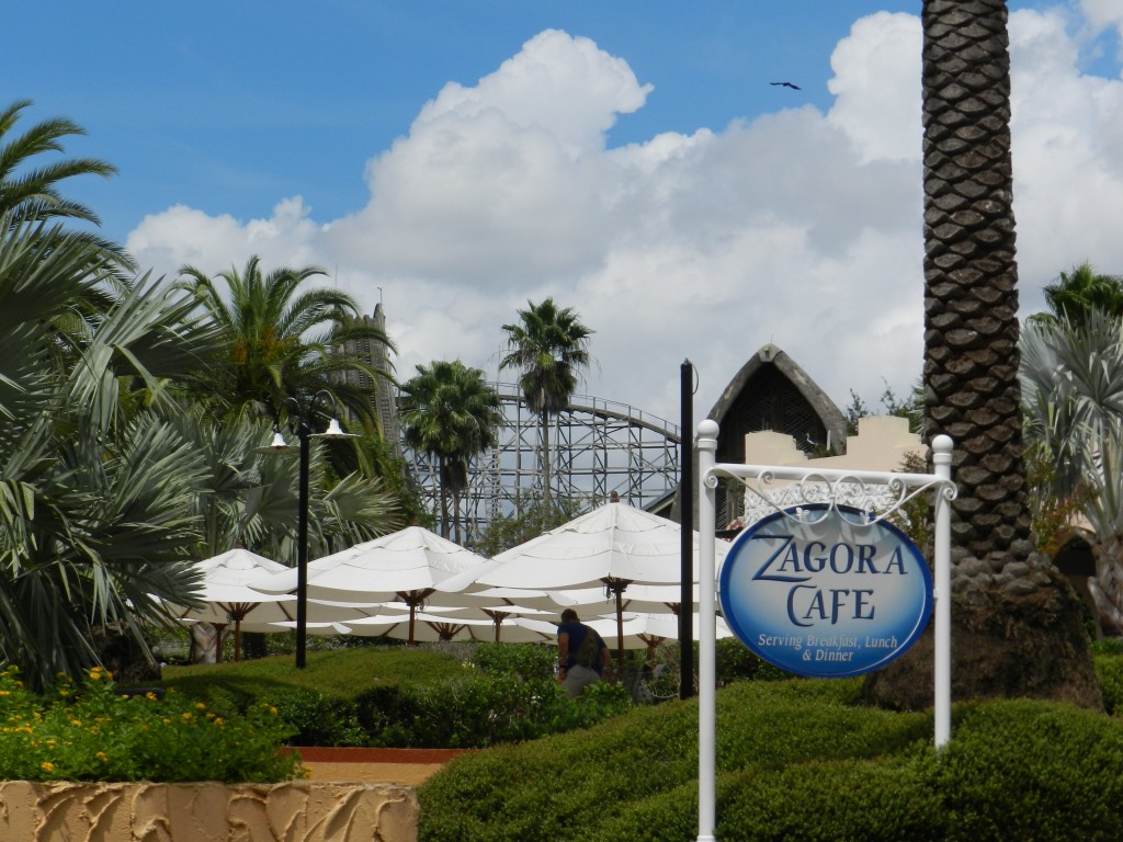 Gwazi Roller Coaster at Busch Gardens in 2012