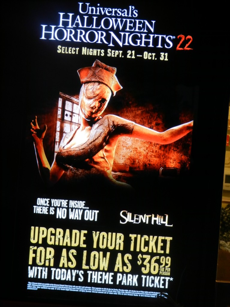 Silent Hill Halloween Horror Nights 2012. Keep reading for more HHN 22 tips. Copyright ThemeParkHipster September 2012.