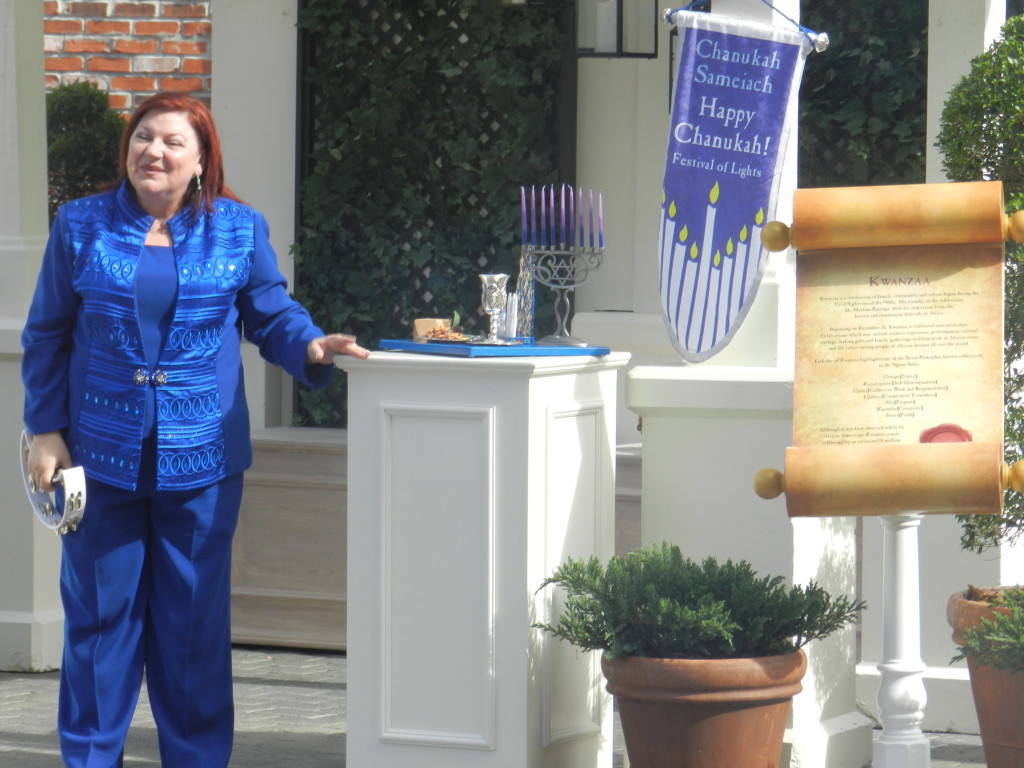 Hanukkah at Epcot Festival of the Holidays. Keep reading to learn about Epcot International Festival of the Holidays!