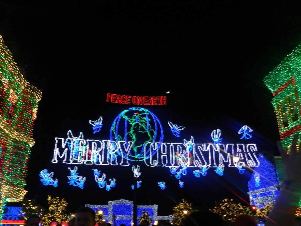 Christmas at Hollywood Studios: The Osborne Spectacle of Dancing Lights!