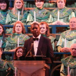 Christmas at Epcot 2013: Candlelight Processional with James Denton