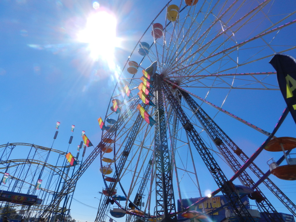 The classic Ferris Wheel at the Tampa Florida State Fair 2025. Keep reading to get the full Florida State Fair Guide with Tickets, Food, Concerts, Rides and More! Copyright ThemeParkHipster.