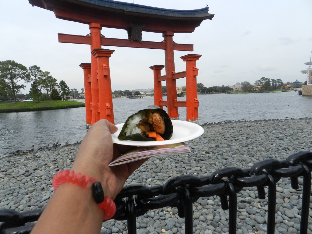 Japan Pavilion at Epcot with sacred red gate. #DisneyTips #Epcot #Japan