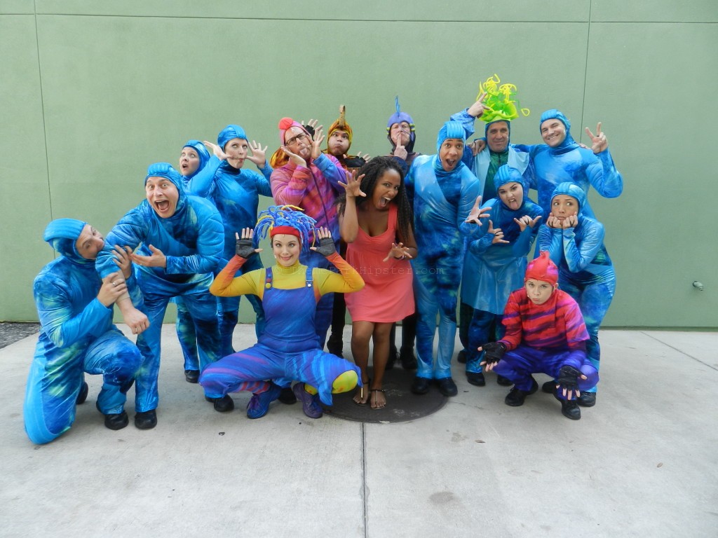 Finding Nemo cast at animal kingdom Disney Solo Trip