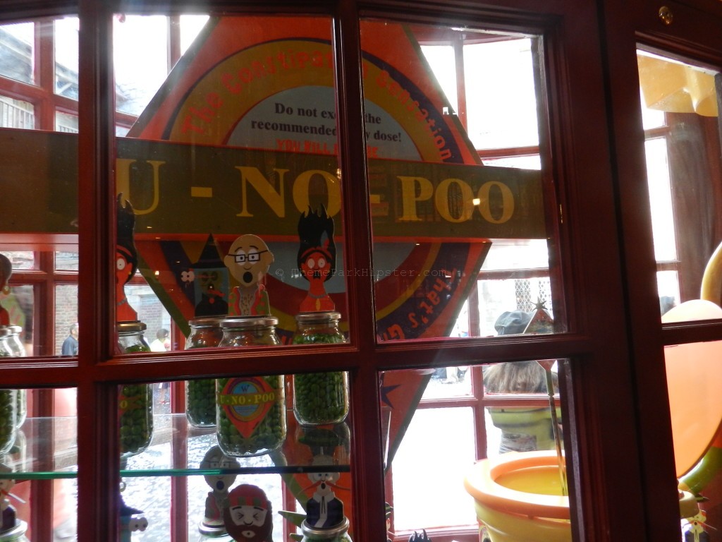 Diagon Alley Grand Opening Day U-No-Poo at Weasley Wizard Wheezes
