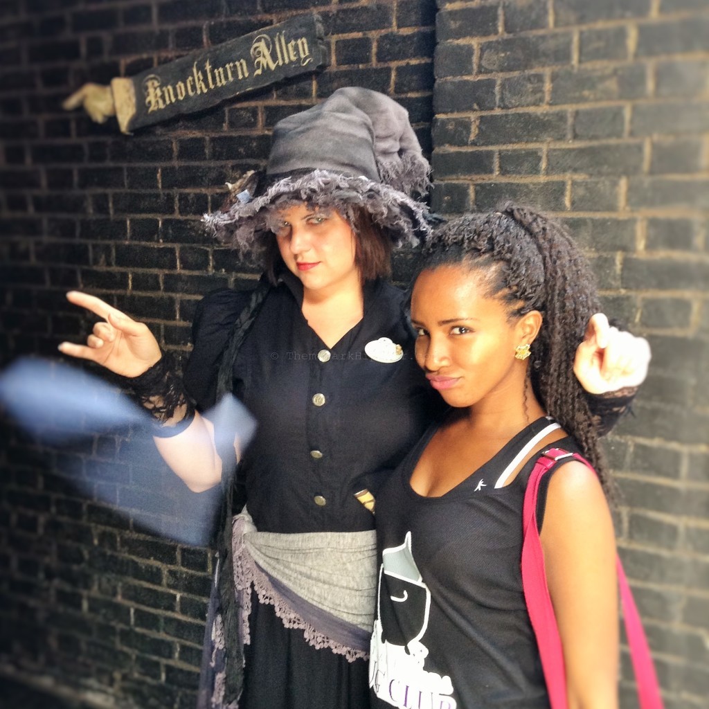Diagon Alley Grand Opening Knockturn Alley with Witch
