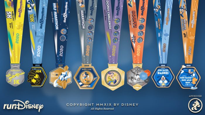 runDisney 2020 Medal. Keep reading to find out more about volunteering with runDisney.