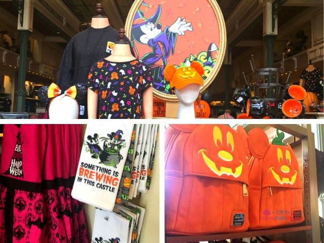 Disney Halloween Merchandise with Mickey Mouse Pumpkin Face Bag