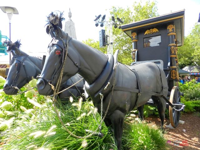 Scary horses at Cedar Point halloweekends