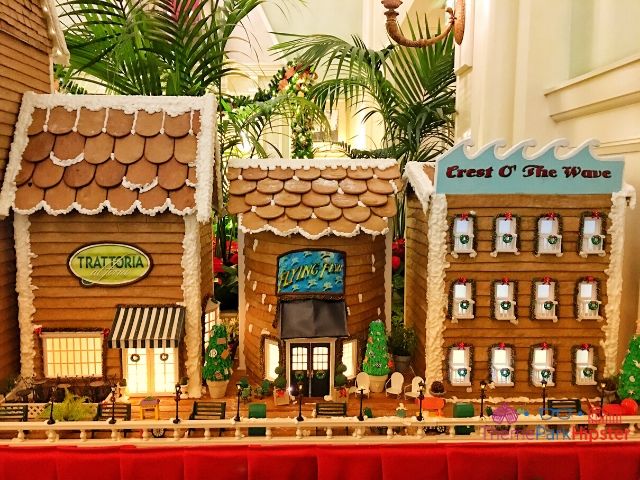 Boardwalk Inn Disney World Gingerbread House Display