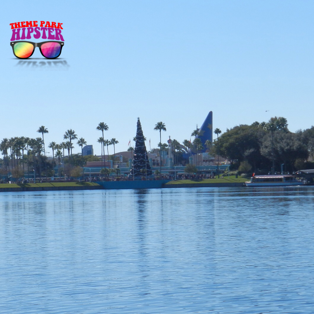 Taking the scenic yuletide walk from Disney's Hollywood Studios to the Boardwalk Inn (2014). Keep reading to learn about the best Disney Resorts at Christmas!