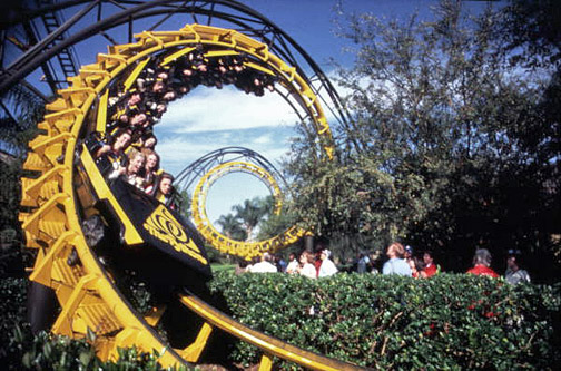 Let S Relive The Slithery Trek Of Busch Garden S Python Roller