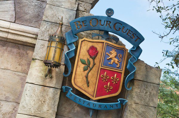 Be Our Guest Restaurant Entrance in the Magic Kingdom