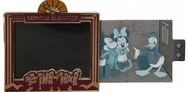 Tower of Terror Merchandise Service Elevator Disney Pin