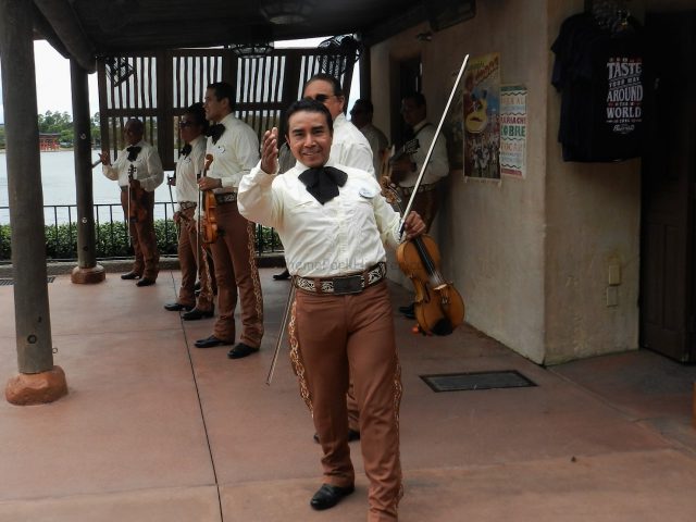 Epcot Food and Wine Festival Festival Show in Mexico Mexico Pavilion Mariachi Cobre at Epcot