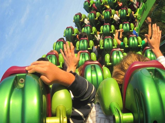 HULK Roller Coaster Universal Islands of Adventure one of the Best Rides and Attractions at Islands of Adventure for Solo Travelers.