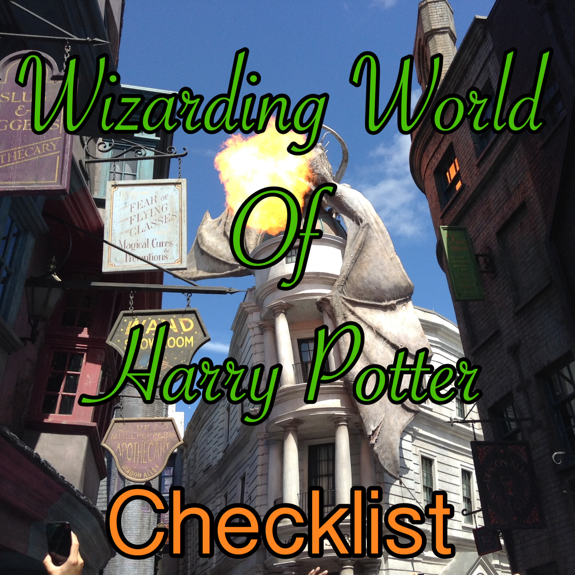 Wizarding World of Harry Potter Checklist
