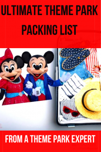 21 Top Theme Park Packing List Items (How to Pack for an Amusement Park ...
