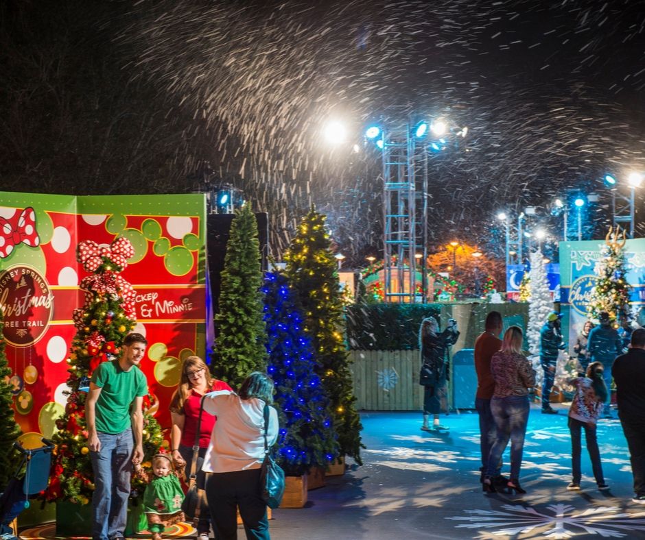 Experience the Festive Season Captured by Disney in this Tree Trail at Disney Springs