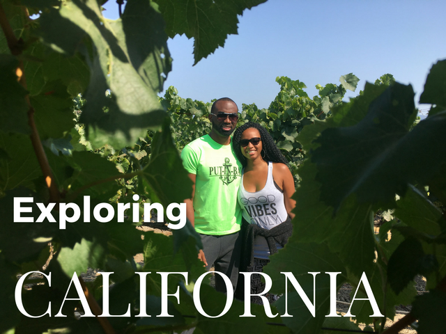 California Vacation Planning with NikkyJ and her husband in the California vineyards. Keep reading to discover all you need to know about how to plan the best 7 day California road trip itinerary.