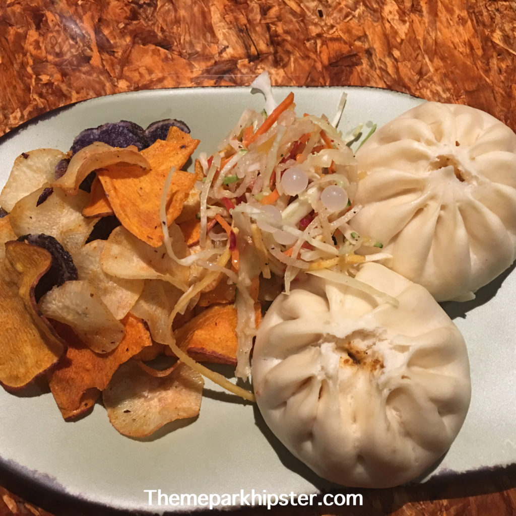 Pandora Cheeseburger Steam Buns at Satuli Canteen. Making it one of the best restaurants in Animal Kingdom.