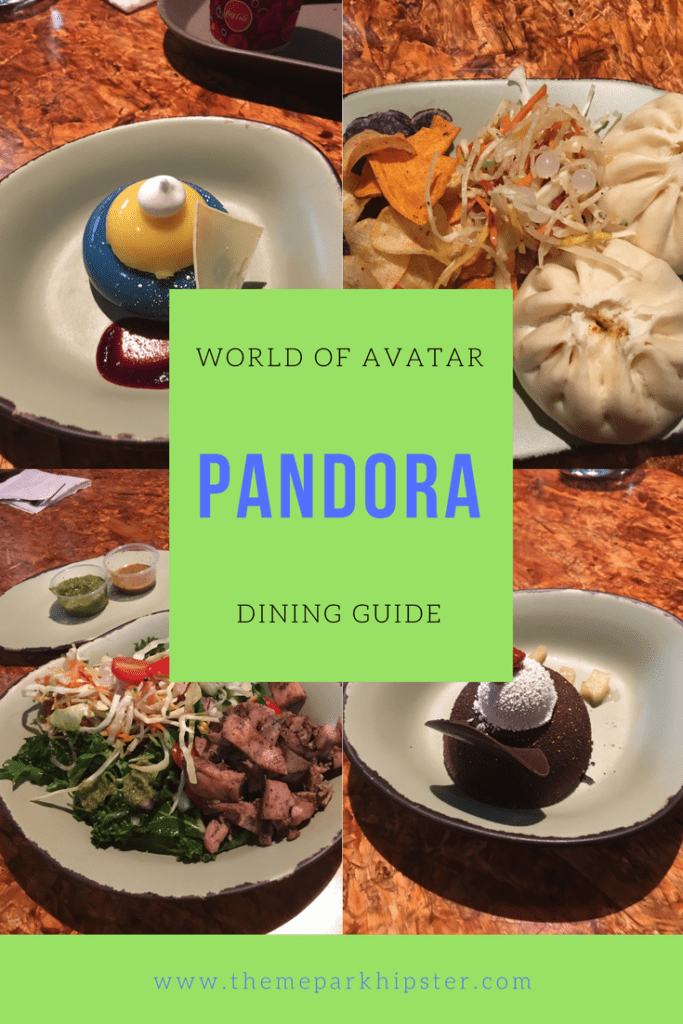 Food options at Pandora Avatar World
