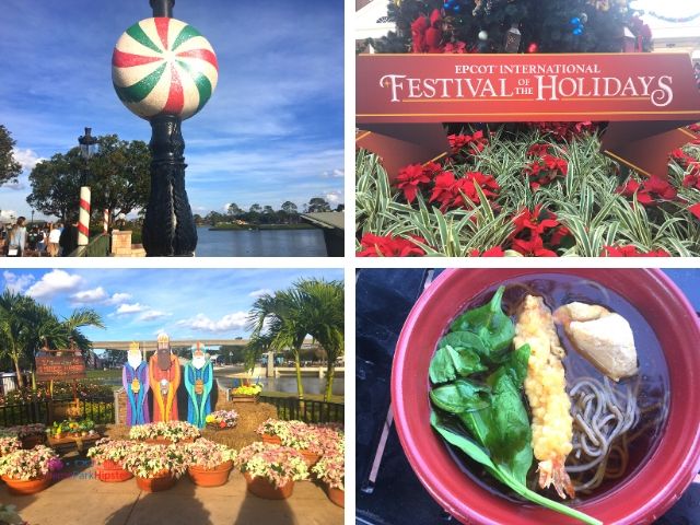 Epcot International Festival of the Holidays. One of the best Epcot Festivals at Disney World!