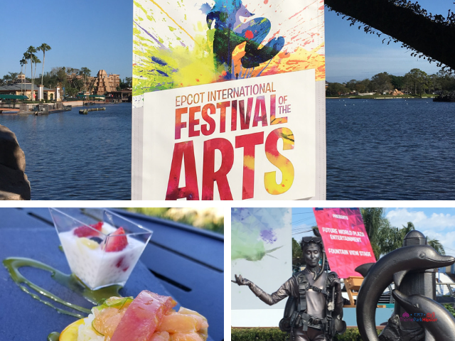 Keep reading to get the full Epcot Festival of the Arts guide, tips, food, concerts and more!