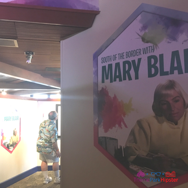 Festival of the Arts Mary Blair Display #disney #epcot #epcotfestivals