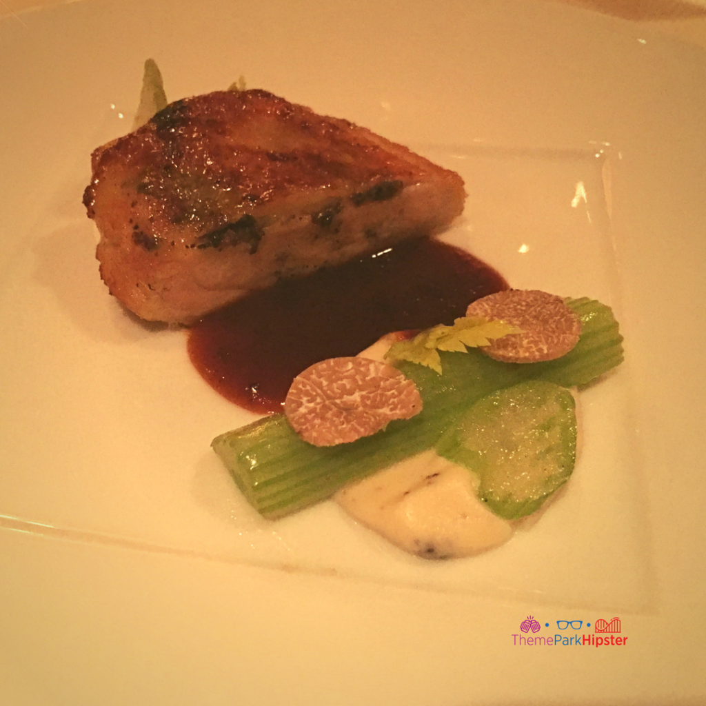 Green Circle Chicken with Black Winter Truffles and Celery Root Puree Victoria & Albert's