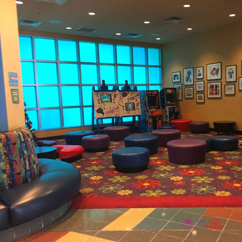 Disney Pop Century Resort Lobby