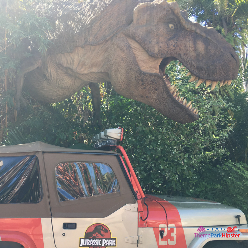 T-Rex in Jurassic Park Islands of Adventure. #UniversalOrlando #IslandsofAdventure