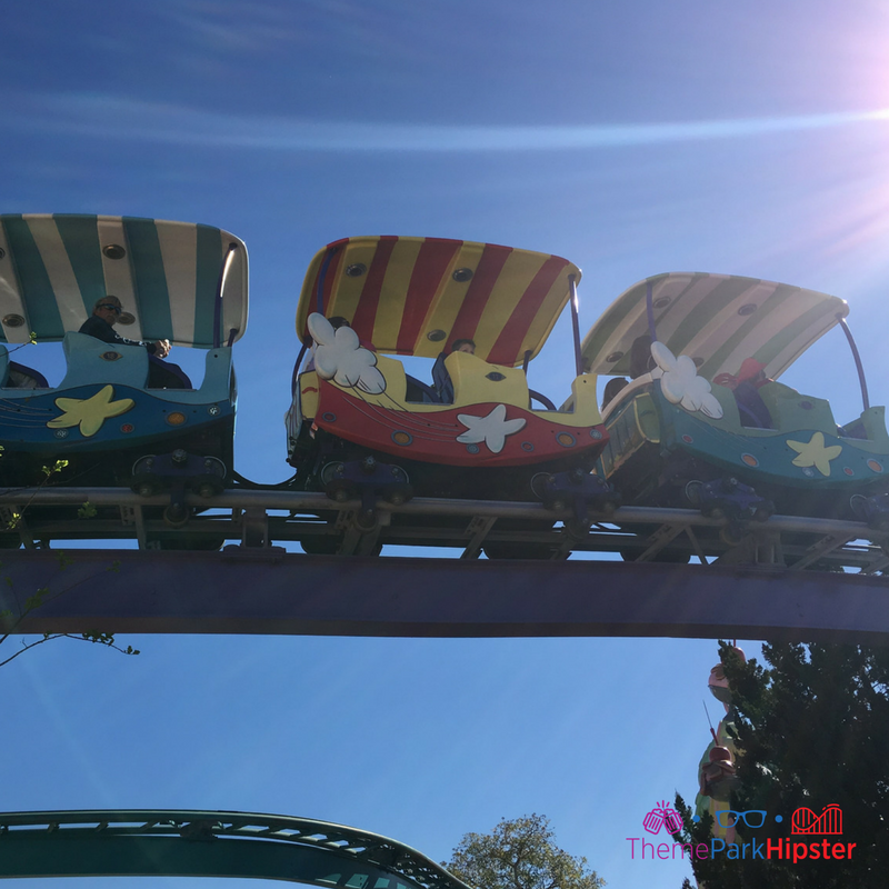 The High in the Sky Seuss Trolley Train Ride. Keep reading to get the best Universal Islands of Adventure tips and tricks.