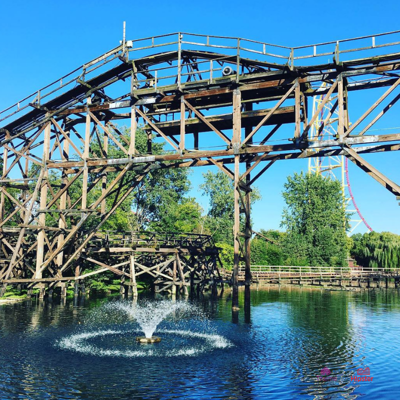 Cedar Point Roller Coaster Mine Train