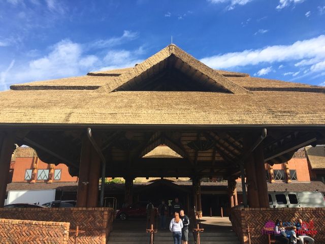 Animal Kingdom Lodge Entry. disney resort parking fee