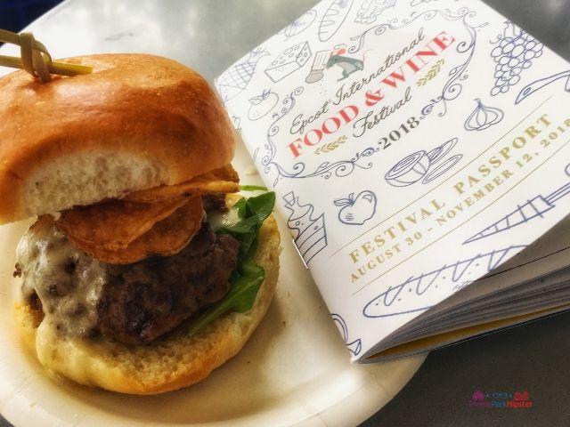 Epcot Food and Wine Festival Burger