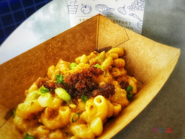 Epcot Food and Wine Festival Menu Loaded Mac n Cheese. Keep reading to learn more about the Epcot International Food and Wine Festival Menu.