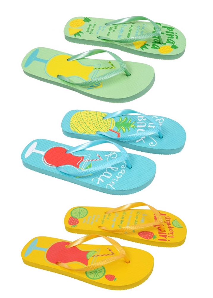 Disney Cocktail Flip Flops. Disney Dollar Tree Packing List 